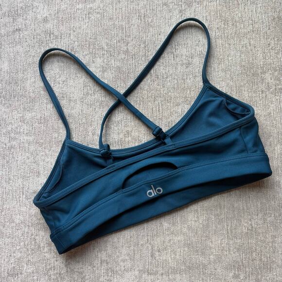 Alo Yoga Eclipse Blue Three Piece Set - Picture 5 of 5